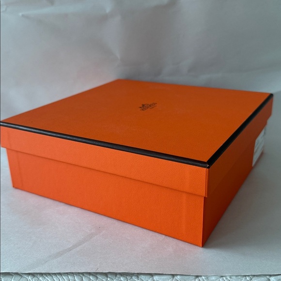 Hermes Orange Scarf Box - Picture 2 of 11